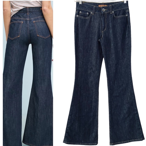 Arden B Denim - Arden B Dark Wash Classic Flared Jeans Size 6